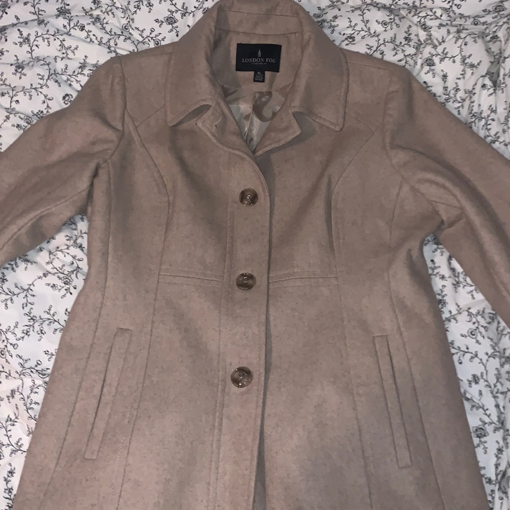 London Fog tan coat